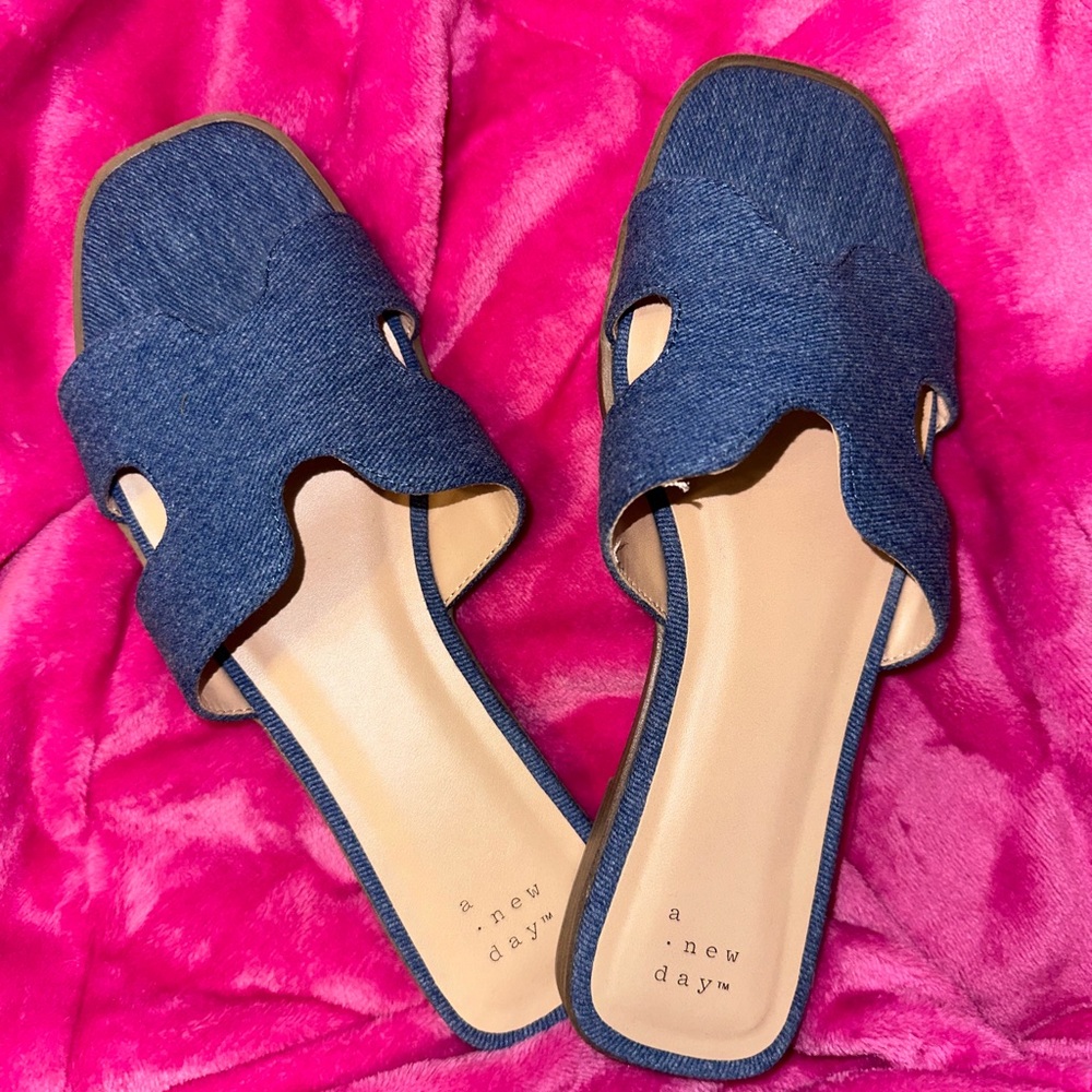 Denim Sandal